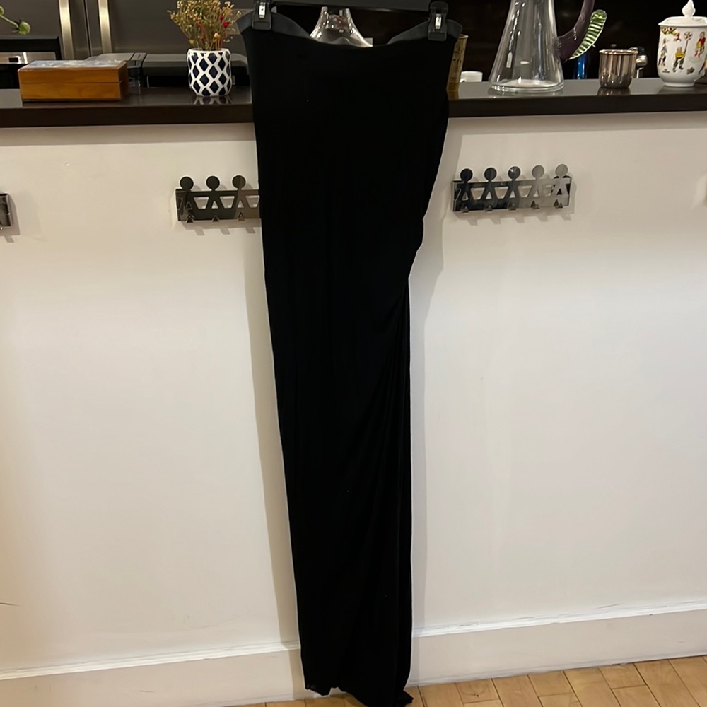 Rick Owens Strapless Jersey Maxi Sz S